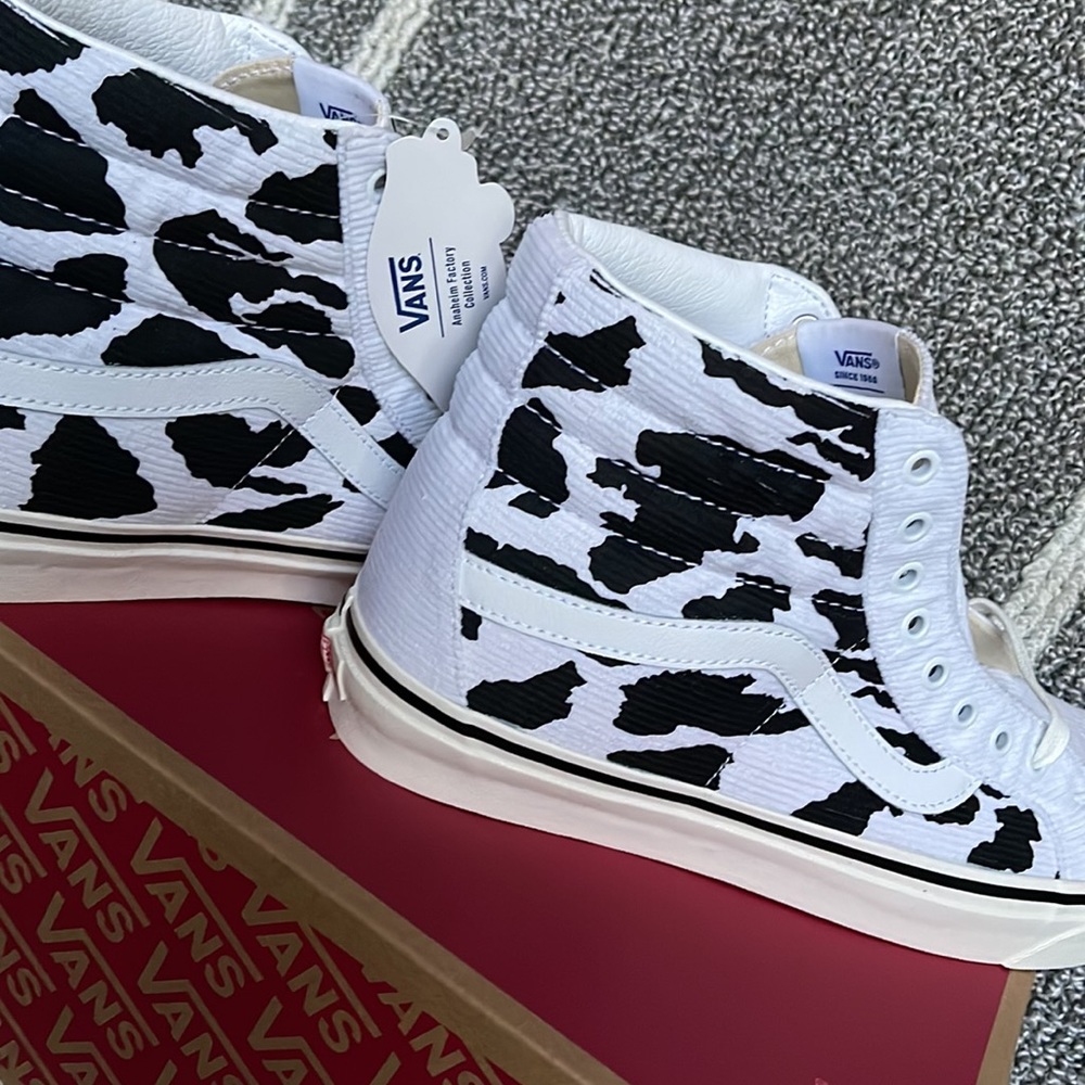 Vans Sk8-Hi 38 Dx Anaheim Factory Cow Print MENS - Picture 15 of 16
